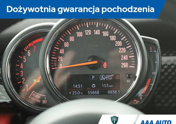 MINI Cooper S cena 90000 przebieg: 55024, rok produkcji 2019 z Wleń małe 211